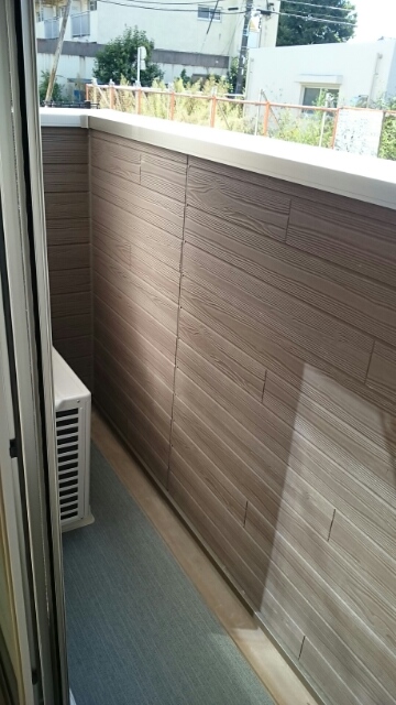 12/19 バルコニー