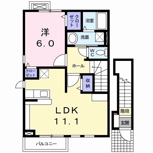 white hillsの間取り