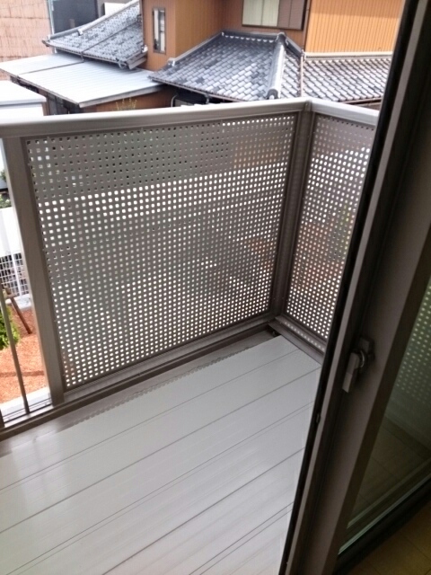 12/20 バルコニー