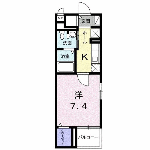 グランツ・Kの間取り