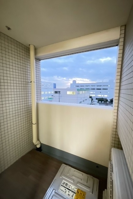 12/24 バルコニー