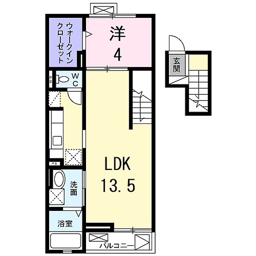 ラフレシール・ジュネスの間取り