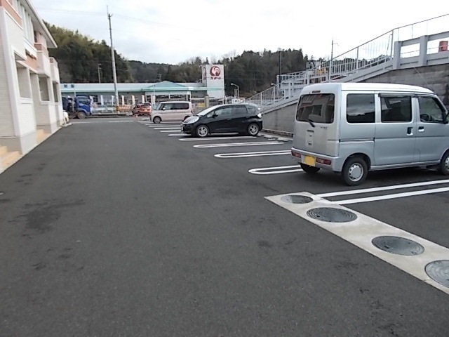 2/8 駐車場