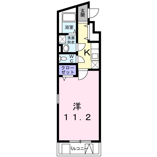 ヴィオラの間取り