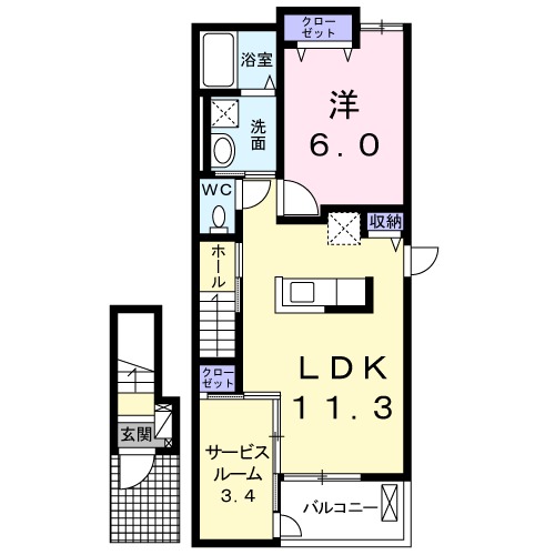 グランルーチェの間取り