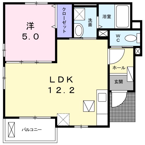 ベル高丘の間取り