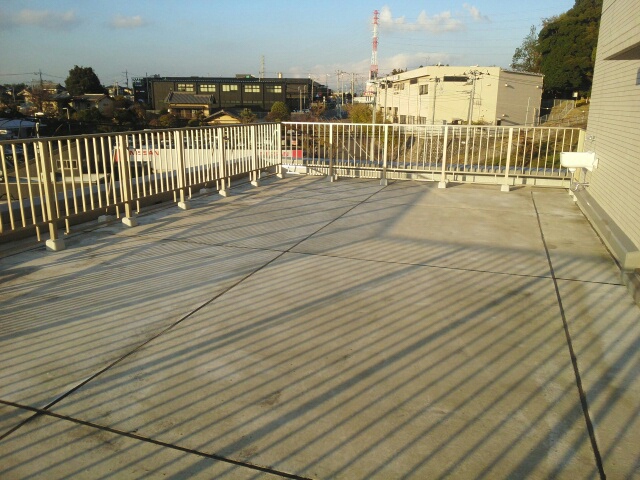 12/24 バルコニー