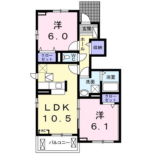 ミーティアの間取り