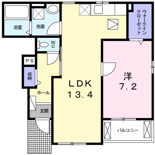 モルトベーネの間取り