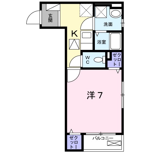 ウィステローナの間取り