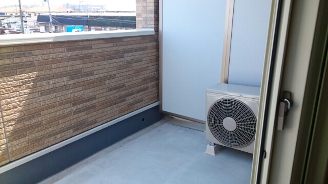 12/17 バルコニー