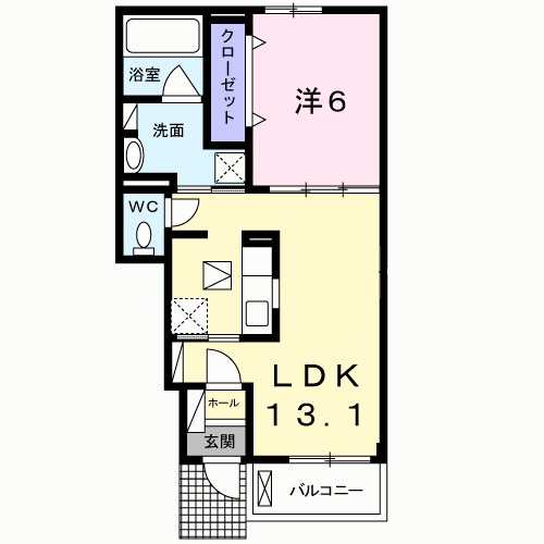 ユニゾンⅡの間取り