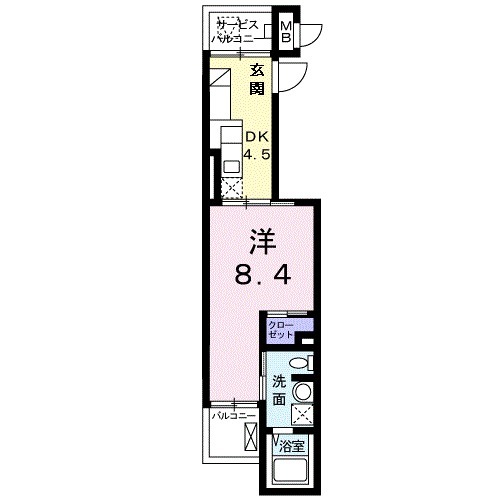 ブランドール湘南の間取り