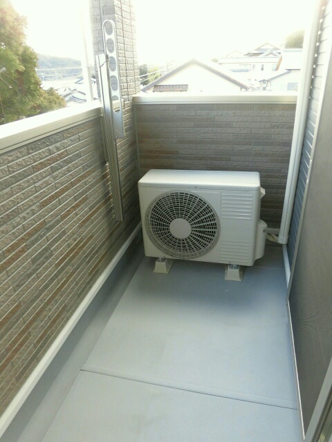 12/24 バルコニー