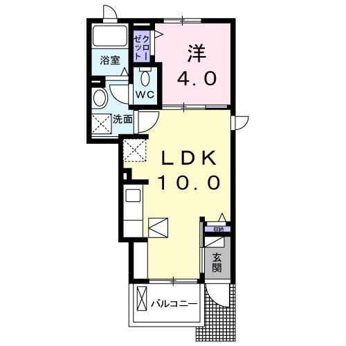 ビオーラ幸の間取り