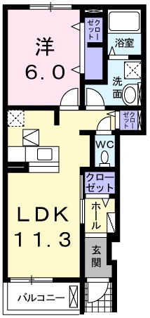 ノース プリムラの間取り