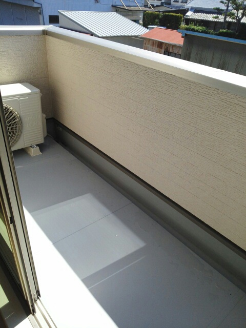 12/24 バルコニー