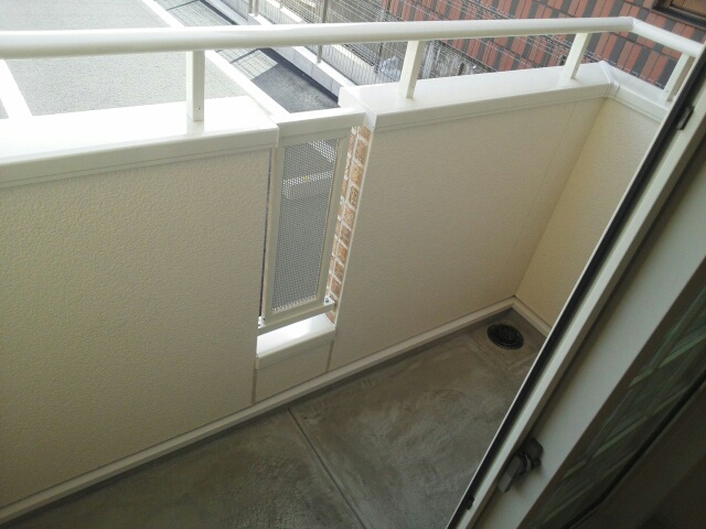 10/25 バルコニー