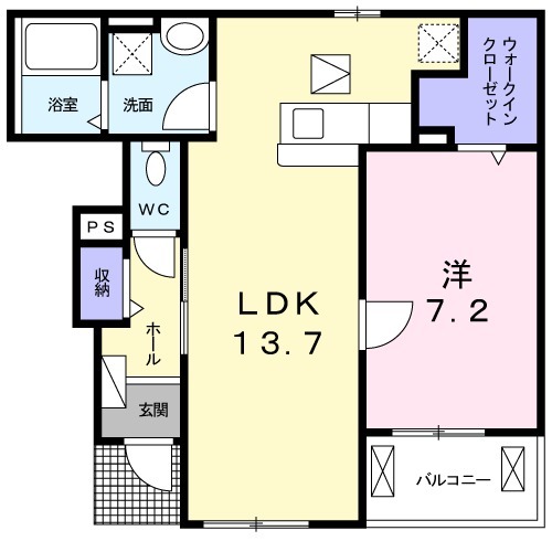 ニューグレイスⅣの間取り