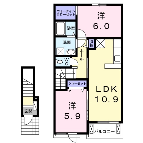 SUN・MKH Ⅱの間取り