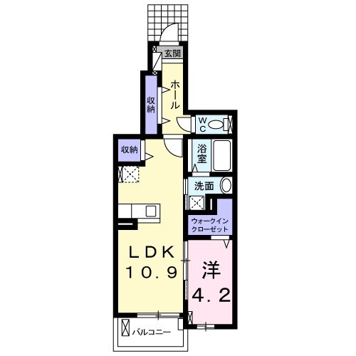 ラ・リヴィエールの間取り