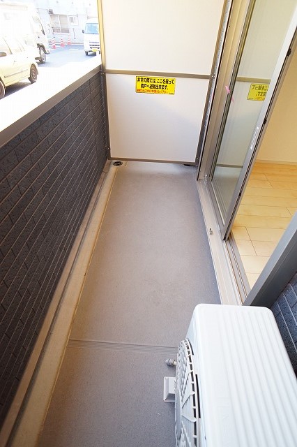 12/23 バルコニー