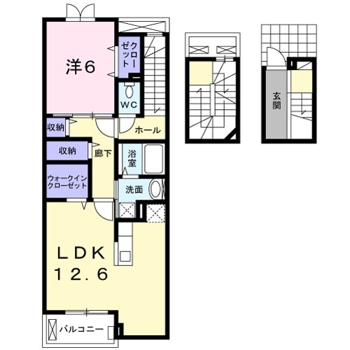 ルピナスCの間取り