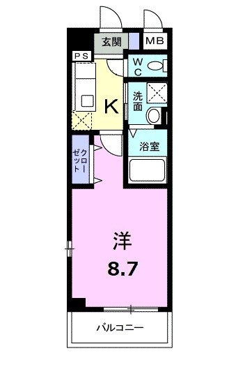 ユーハイムⅣの間取り