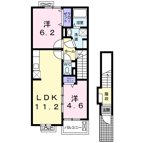 コティアブイの間取り