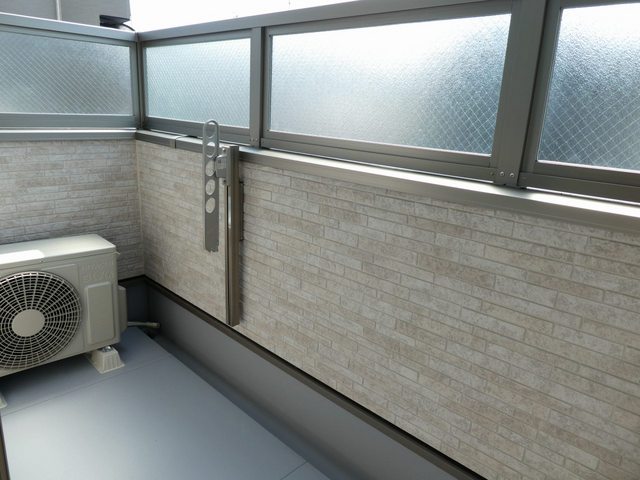 12/20 バルコニー