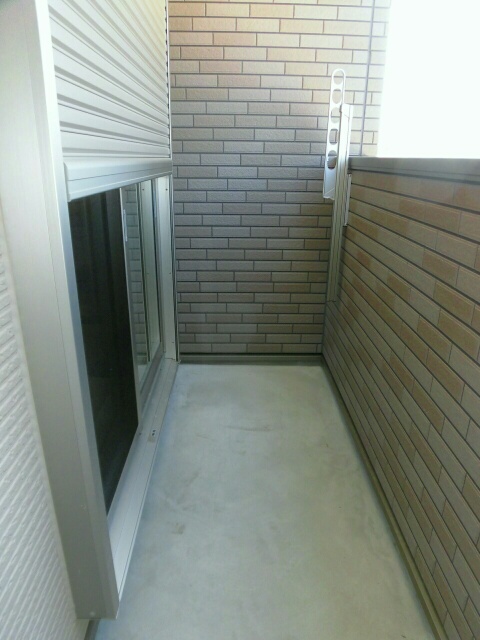 12/24 バルコニー