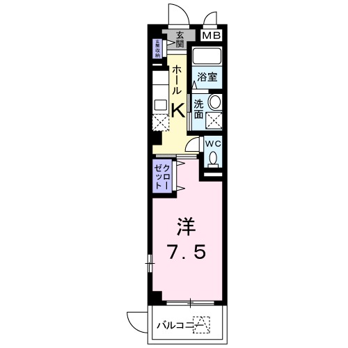 PATIO de.神泉苑の間取り
