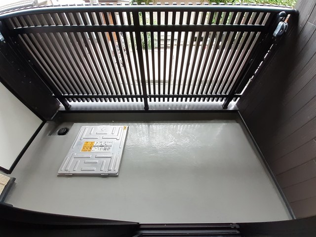 12/22 バルコニー