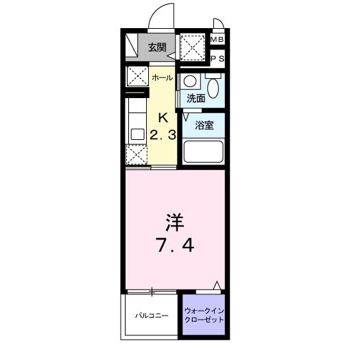 フォレスト リバーⅡの間取り