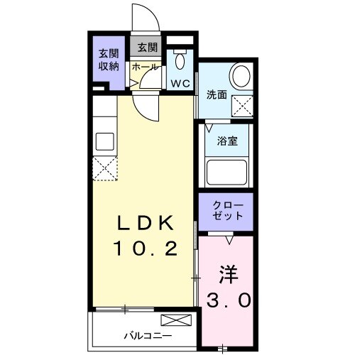 ソレイユの間取り