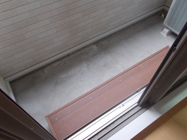 12/24 バルコニー