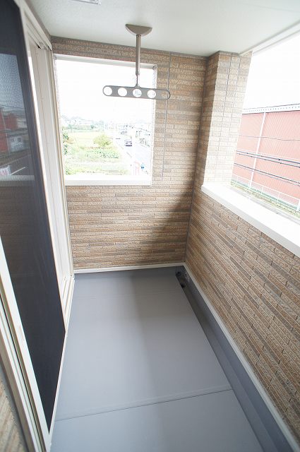 12/24 バルコニー