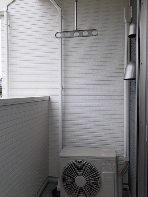 12/24 バルコニー