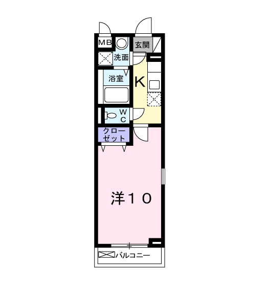 シティハウス都の間取り