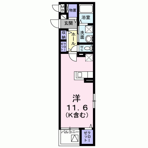 ハッピーベルの間取り