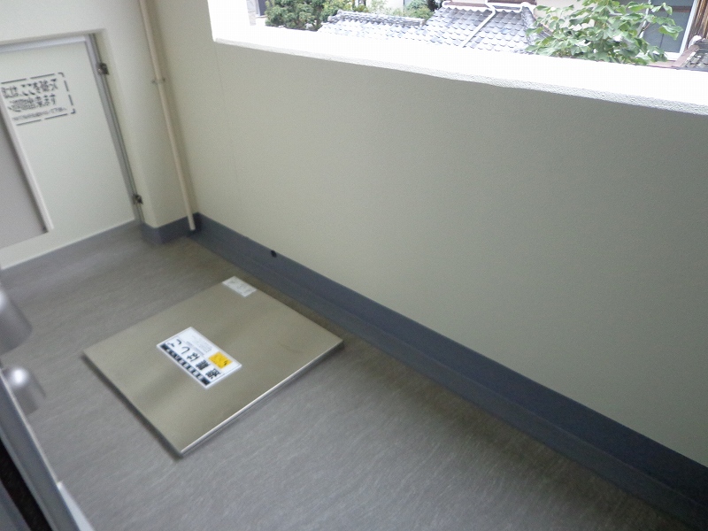 12/24 バルコニー