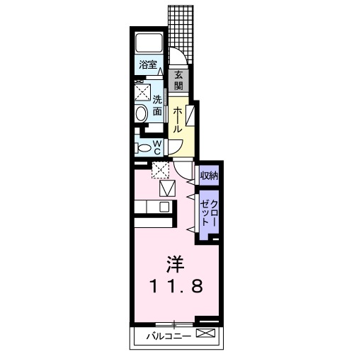 カンパーニャ Ⅰの間取り