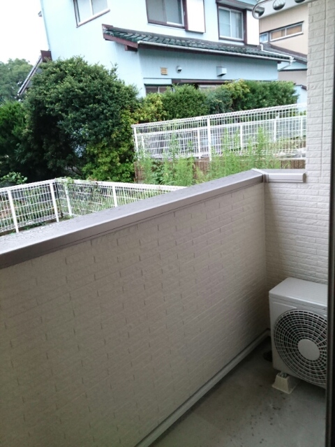 12/24 バルコニー