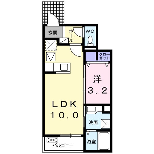 モデッサBの間取り