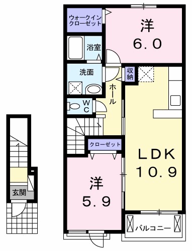 リアンの間取り