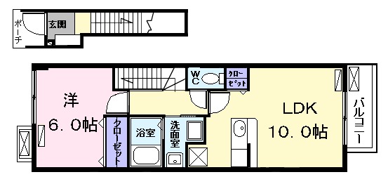 T・PLACE Ⅲの間取り