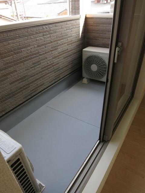 12/24 バルコニー