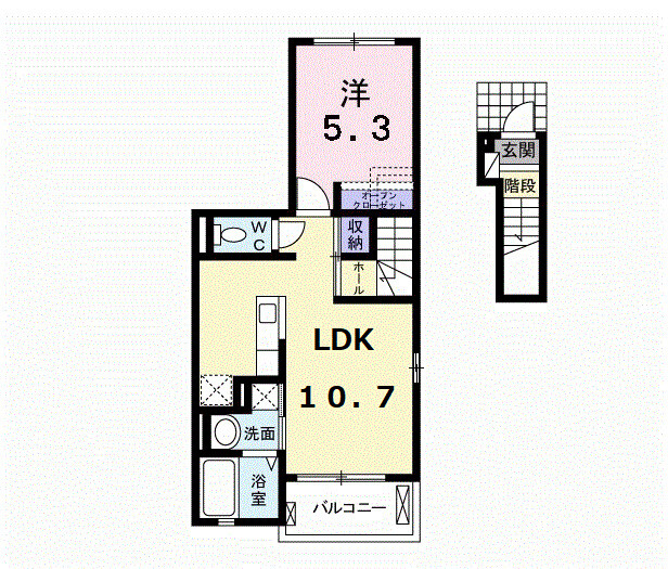 ドミールホープNの間取り
