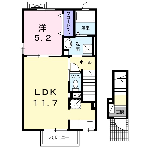 Grimm・hill Bの間取り