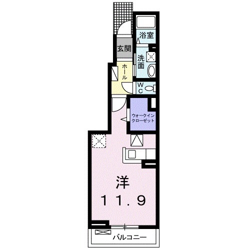 メゾン美園の間取り